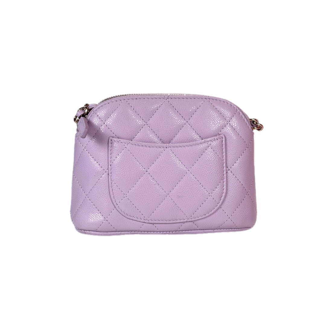 Chanel Light Purple 24S Mini Clutch Bag - Jiaxyk