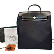 Hermes Toile Herbag GM Backpack Black - Jiaxyk
