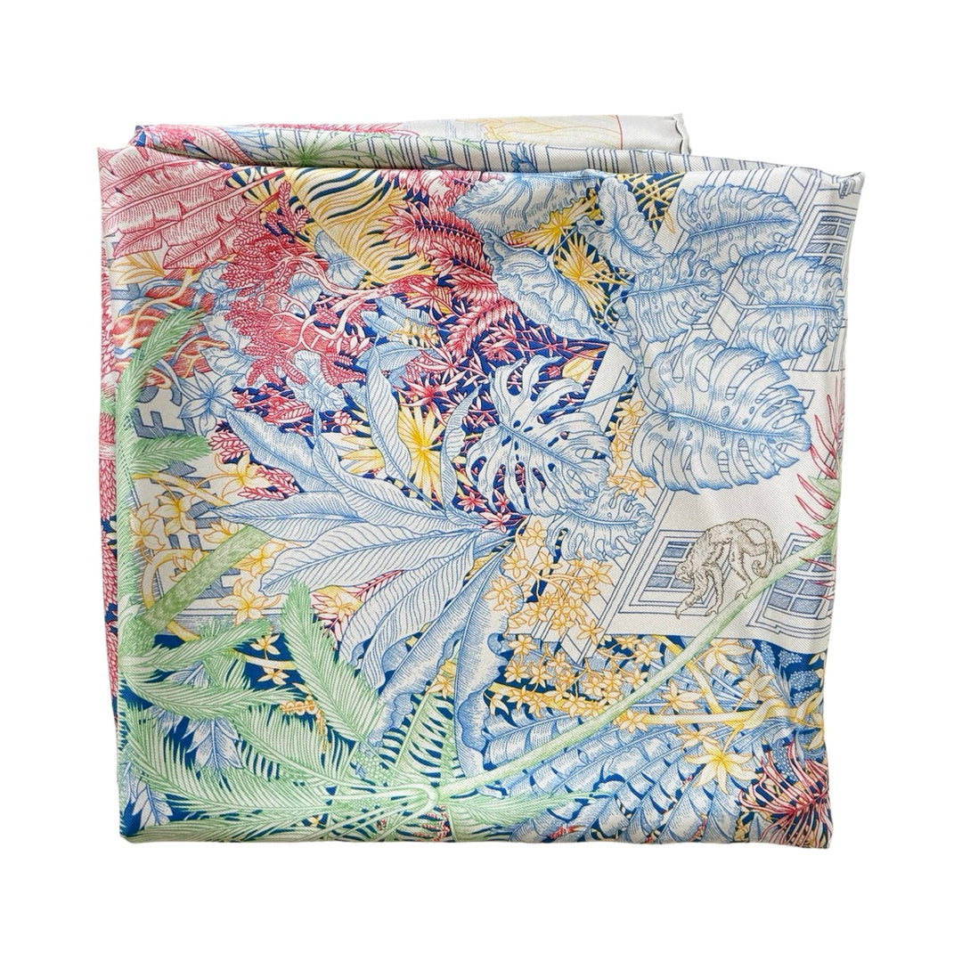 Hermes Faubourg Silk Scarf 90cm