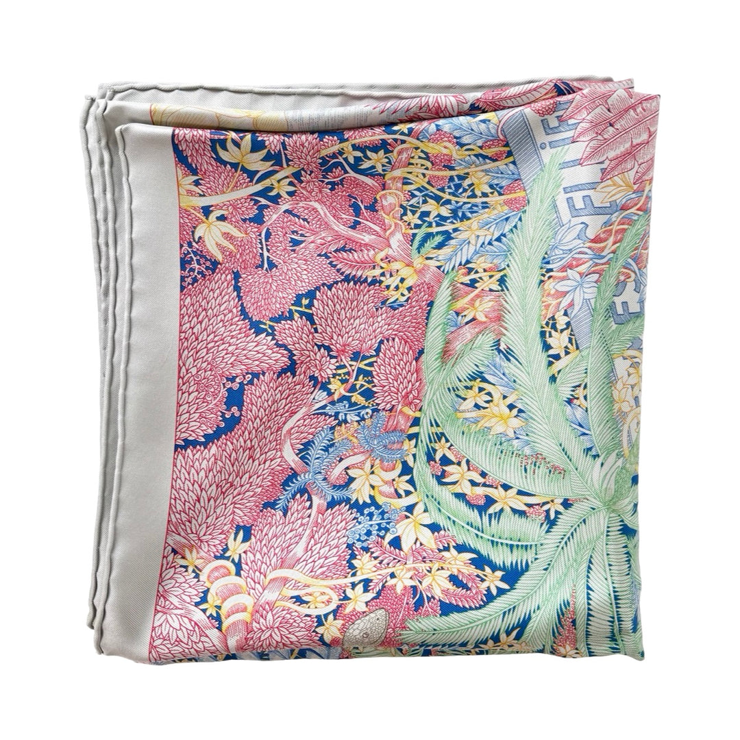 Hermes Faubourg Silk Scarf 90cm