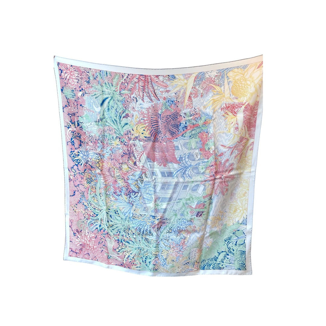 Hermes Faubourg Silk Scarf 90cm