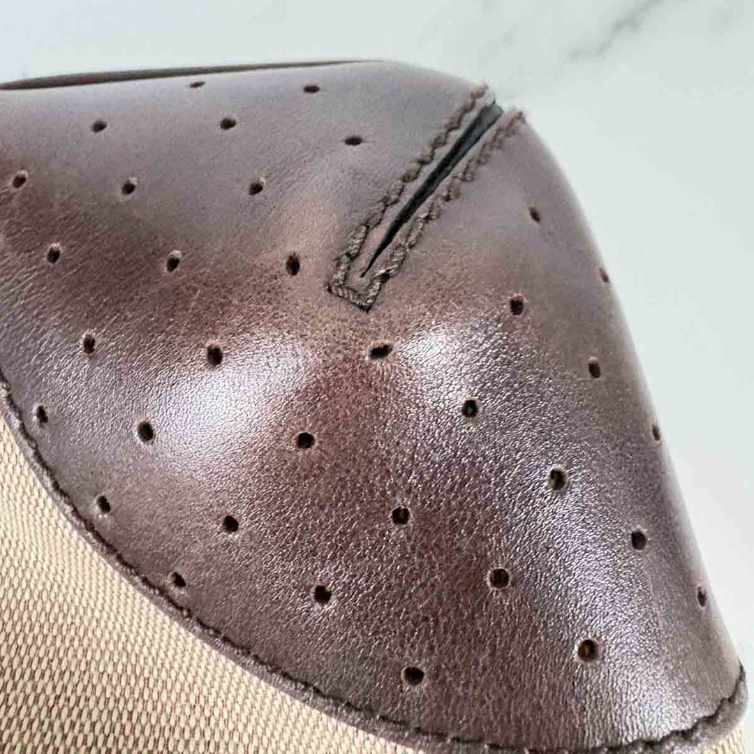 Gucci Beige Canvas Shoulder Bag