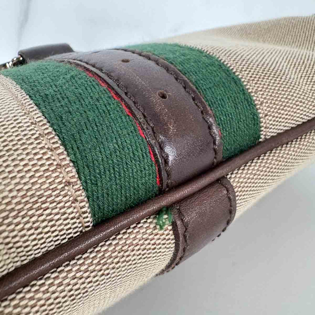 Gucci Beige Canvas Shoulder Bag