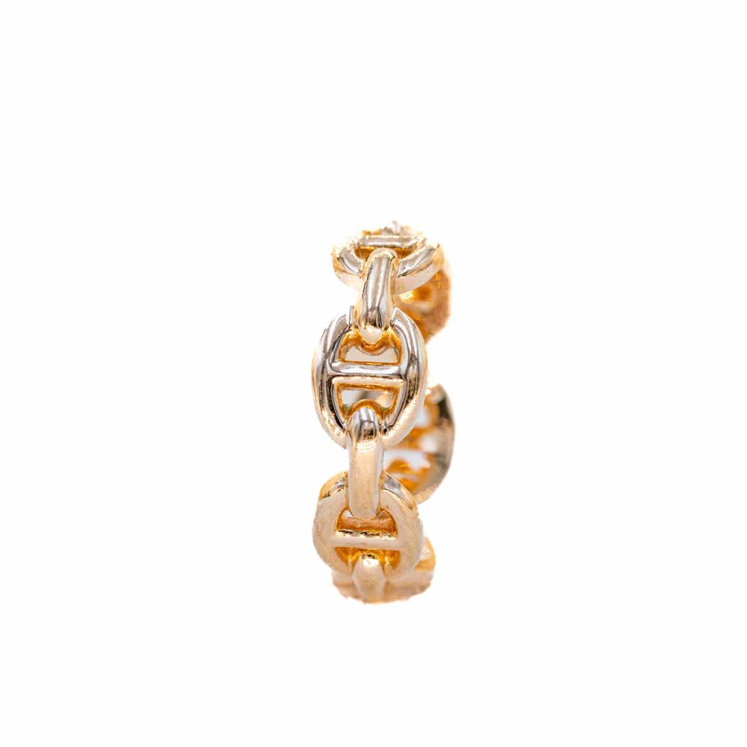 Hermes Chaine D’ancre Enchainee Ring, Small Model