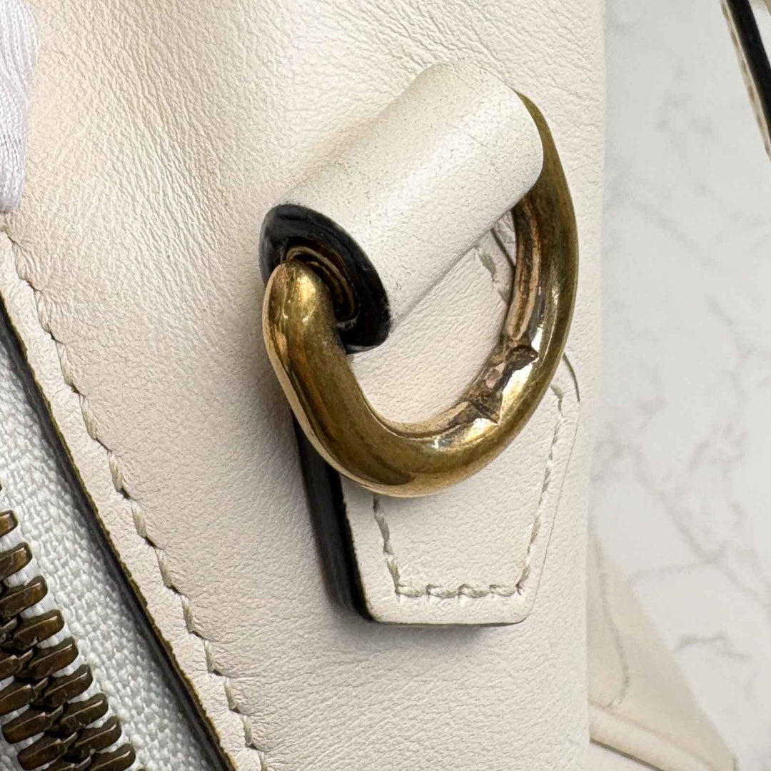 Gucci Marmont Camera White Bag