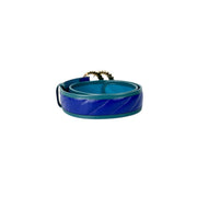 Gucci Blue GG Belt 70cm