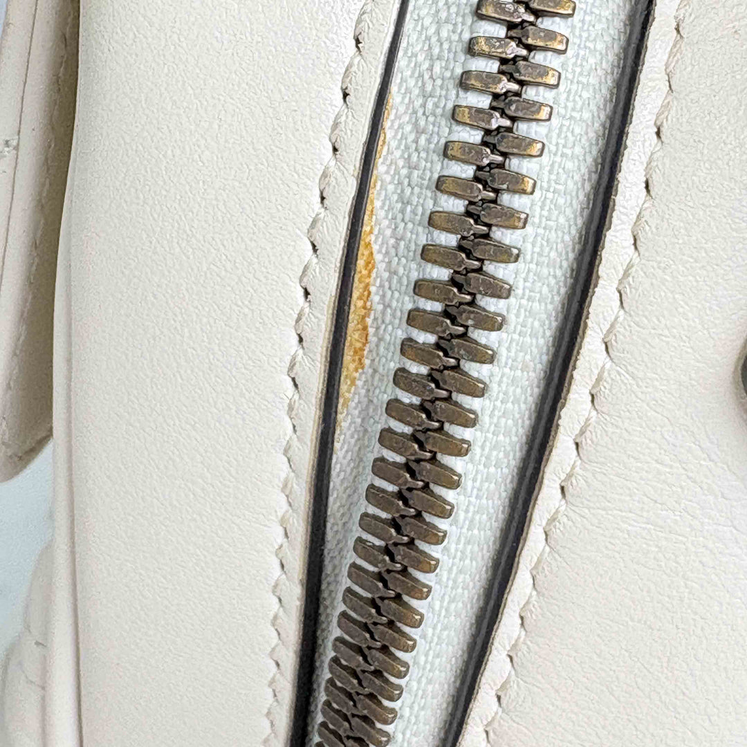Gucci Marmont Camera White Bag