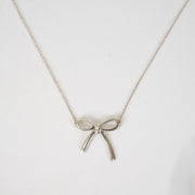 Tiffany & Co Paloma Picasso Sterling Silver Bow Necklace