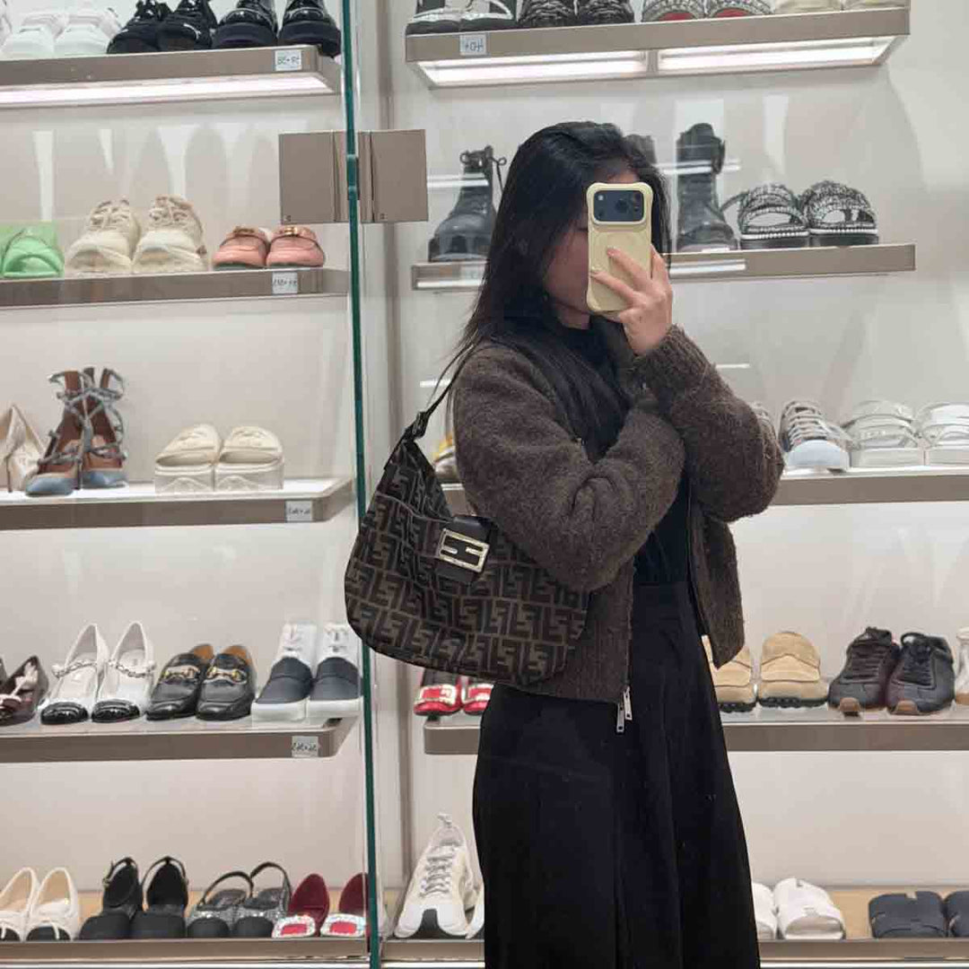 Fendi  Zucca Baguette Bag