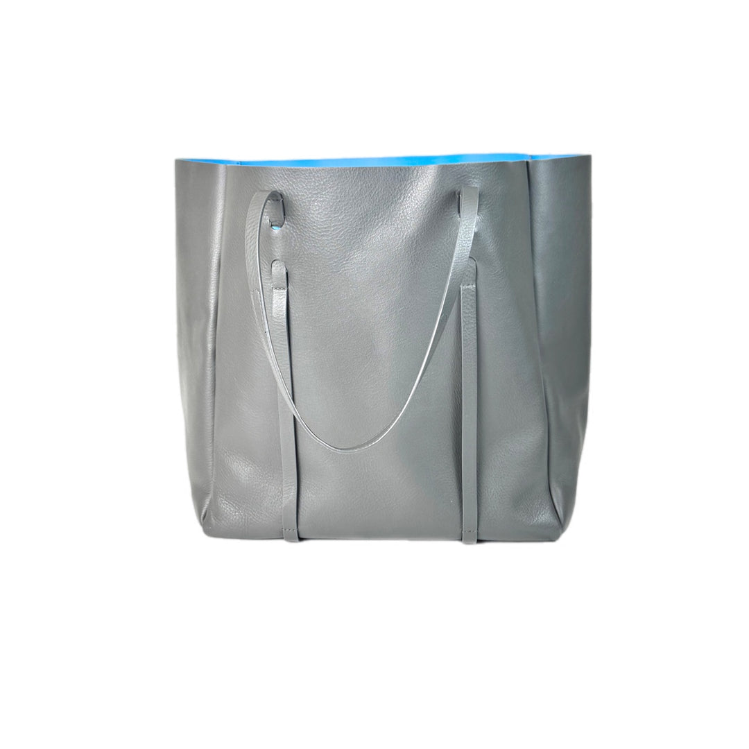 Balenciaga Grey/Blue Gris Fossile Everyday Tote Bags