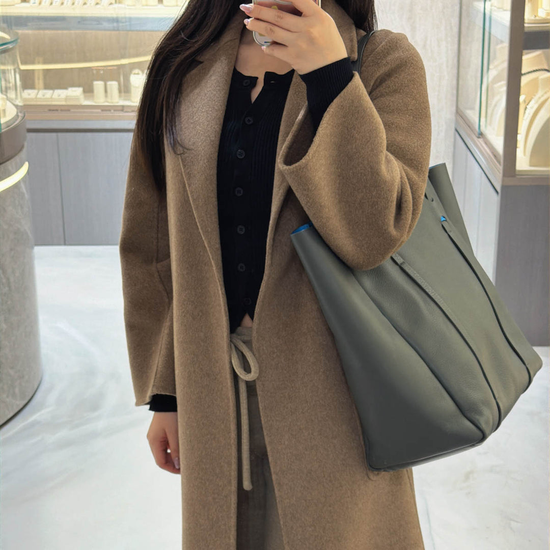 Balenciaga Grey/Blue Gris Fossile Everyday Tote Bags