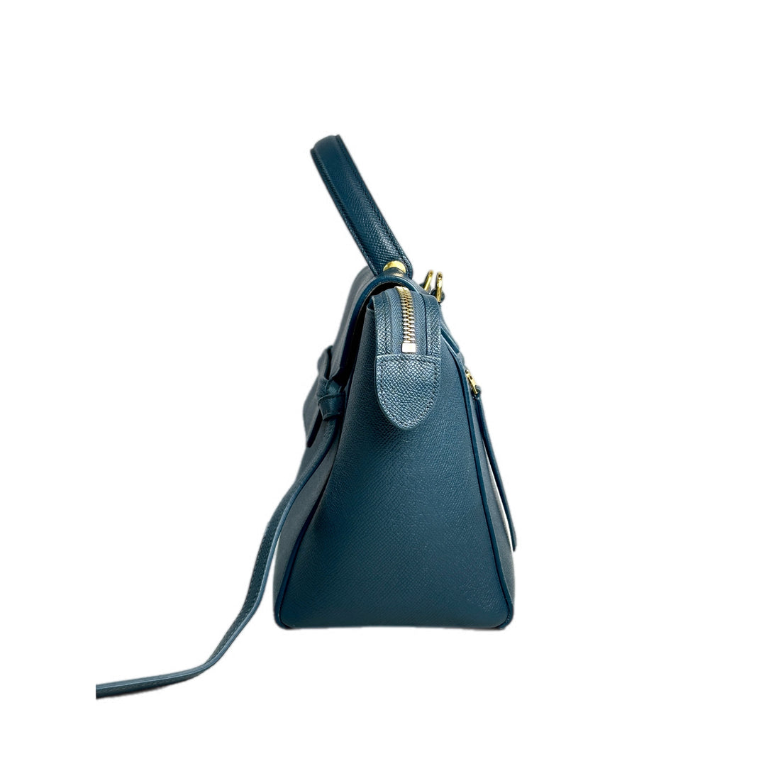 Celine Small Blue Belt Bag