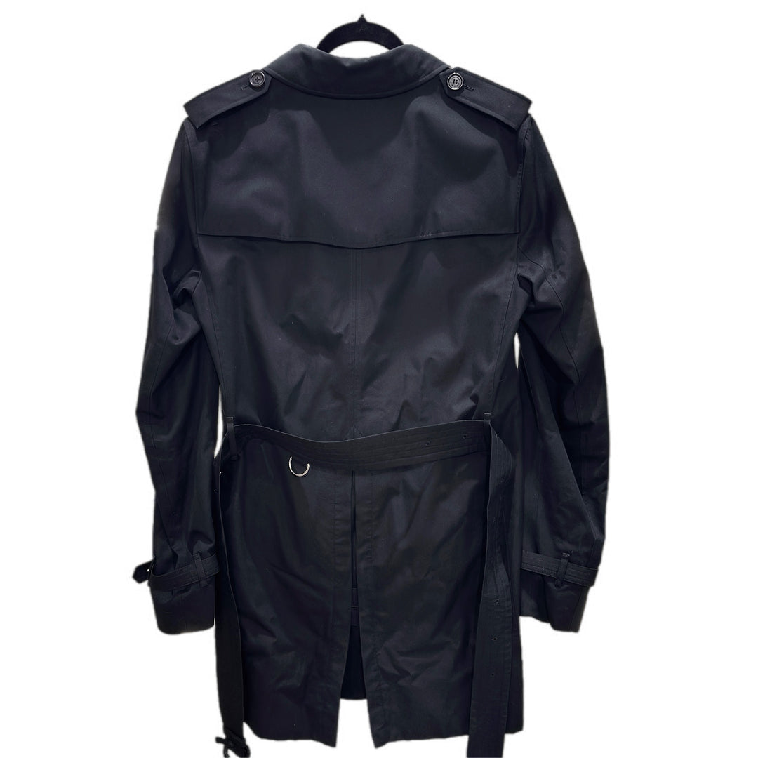 Burberry Black Long Trench Coat