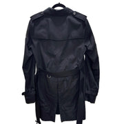 Burberry Black Long Trench Coat