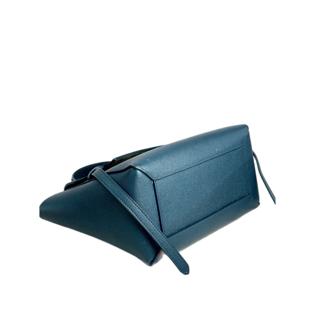 Celine Small Blue Belt Bag