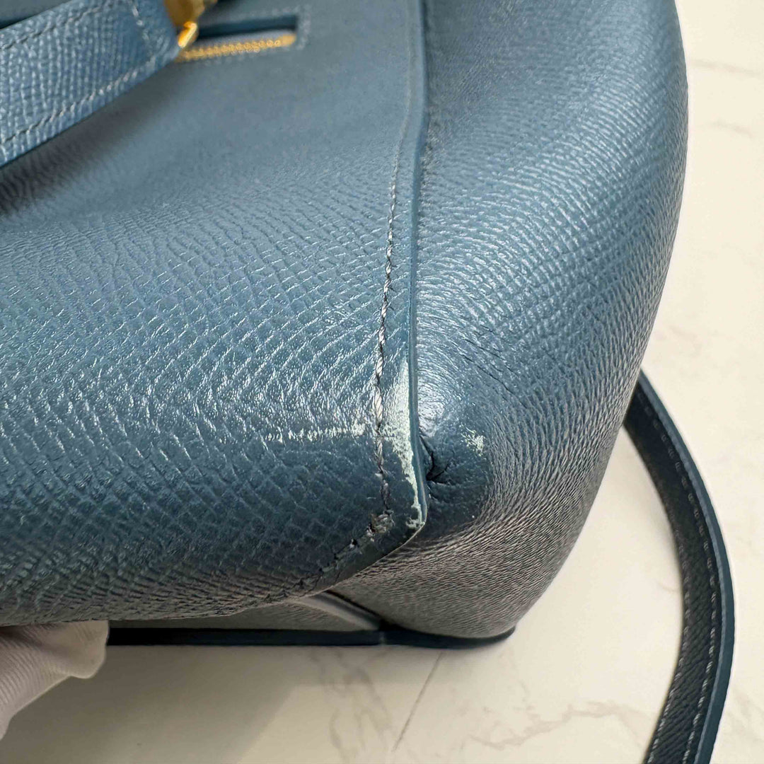 Celine Small Blue Belt Bag