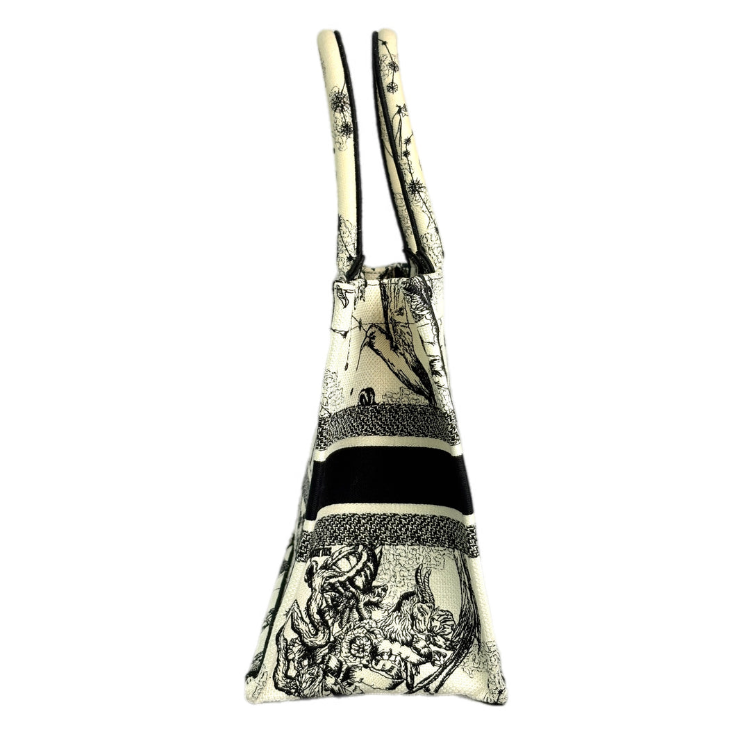 Dior Small Book Tote Zodiac Embroidery Bag