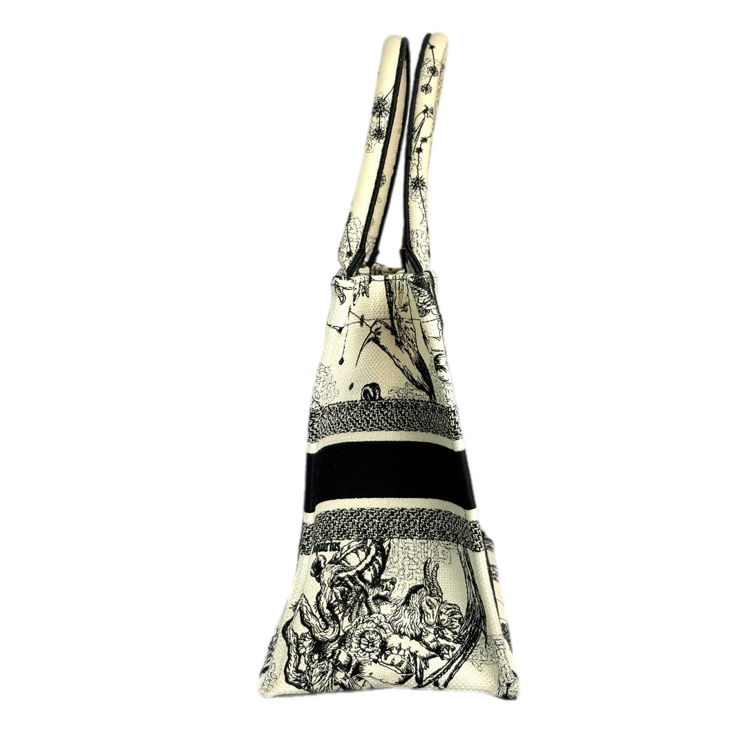 Dior Small Book Tote Zodiac Embroidery Bag