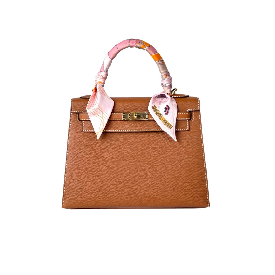 Hermes Kelly 25cm Bag Gold Epsom