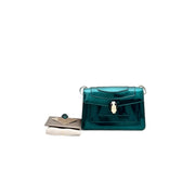 Bvlgari Green Mini Serpenti Chain Bag