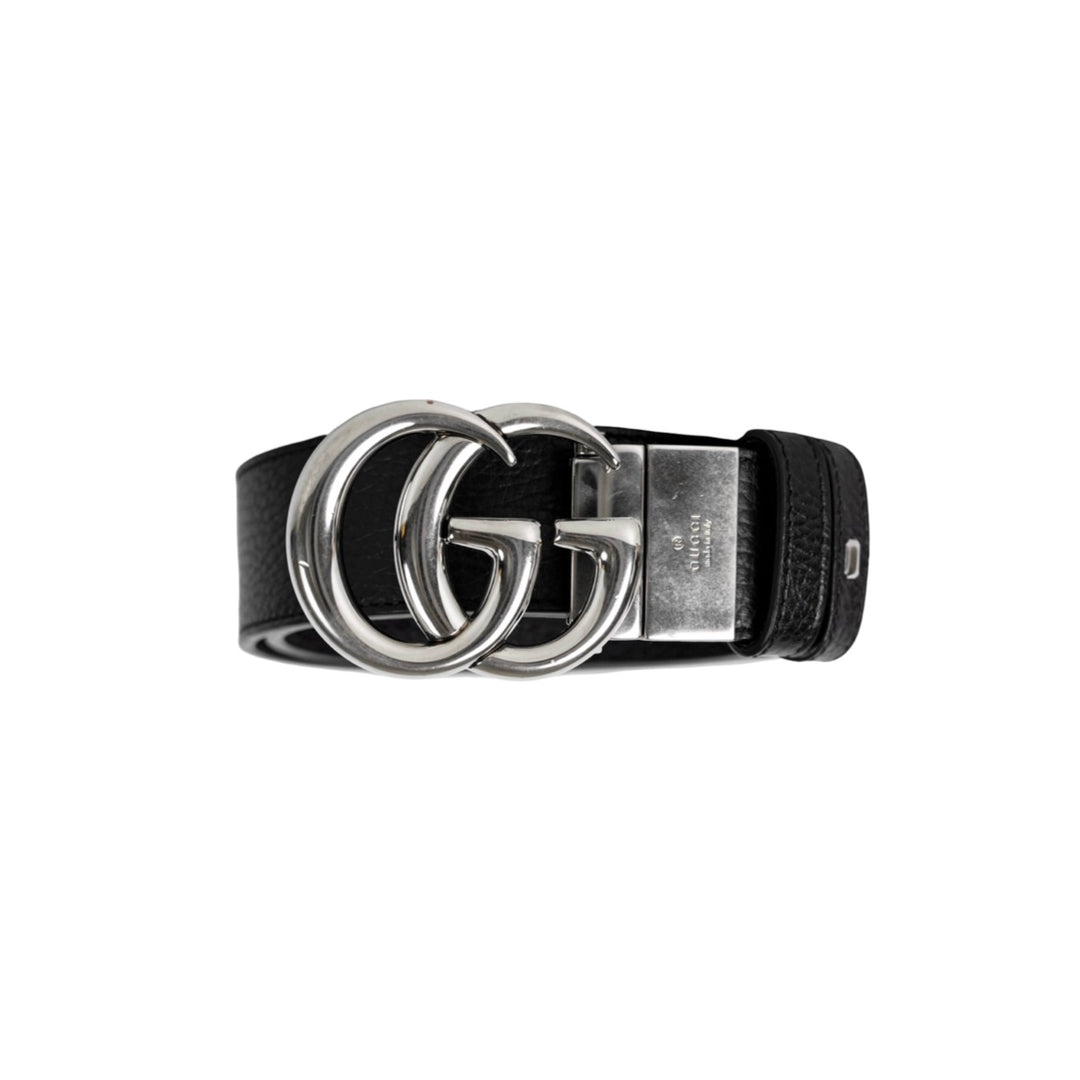 Gucci Belt Black Leather 80cm