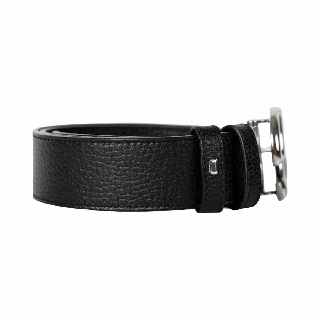Gucci Belt Black Leather 80cm