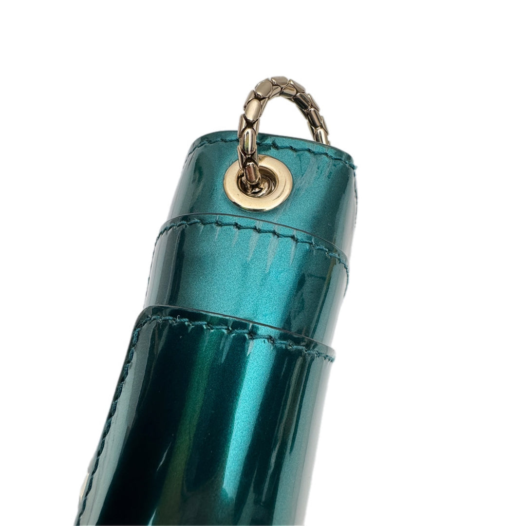 Bvlgari Green Mini Serpenti Chain Bag
