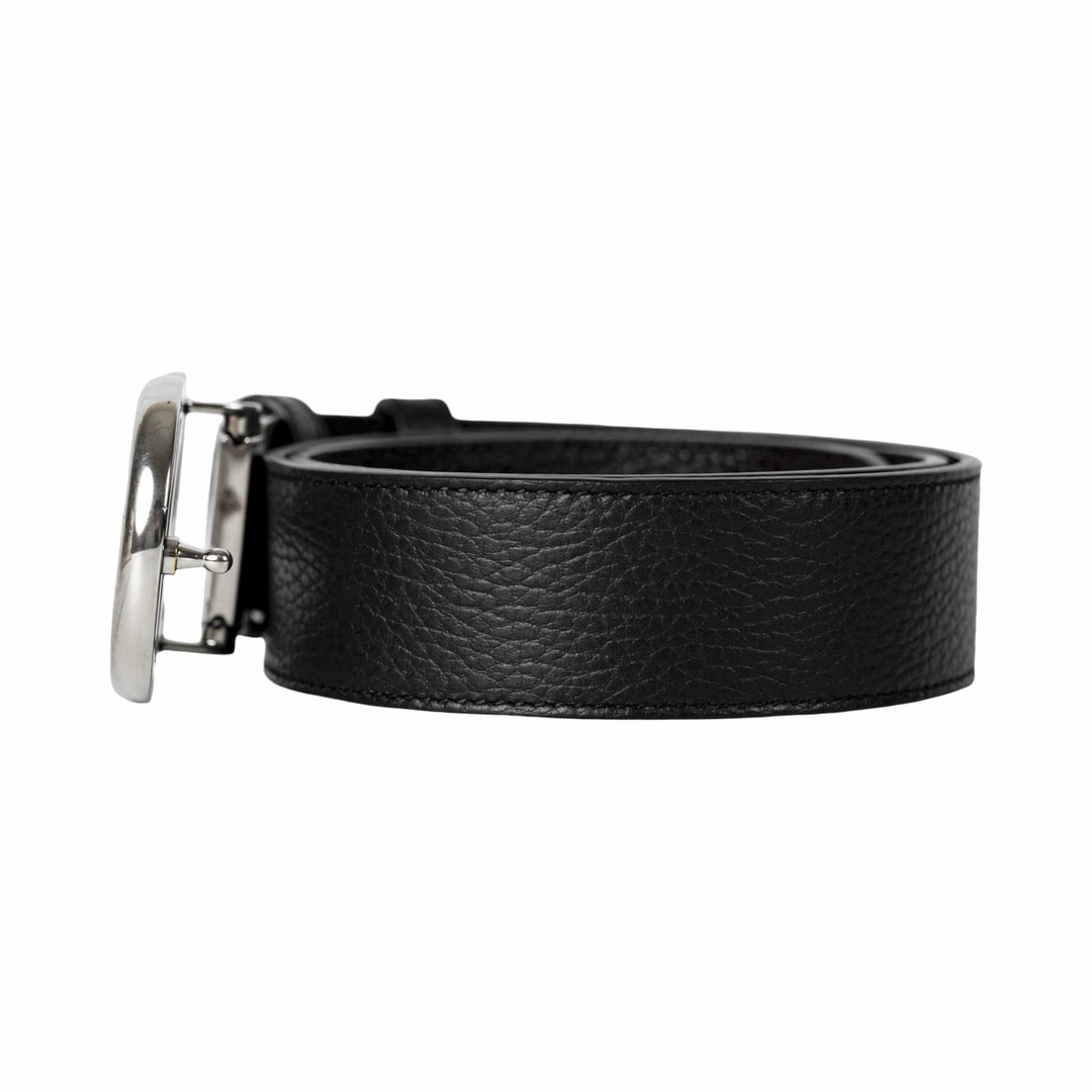 Gucci Belt Black Leather 80cm