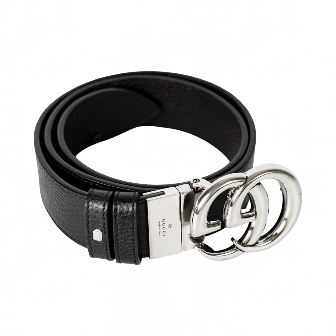 Gucci Belt Black Leather 80cm