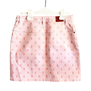 Pre-owned Hermes Chaine D'ancre Denim Pink Mini Skirt - photo 2