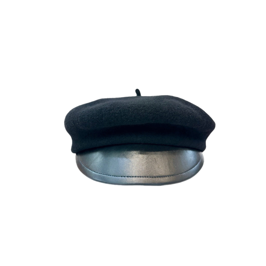 Dior Wool Beret Hat Black 57#