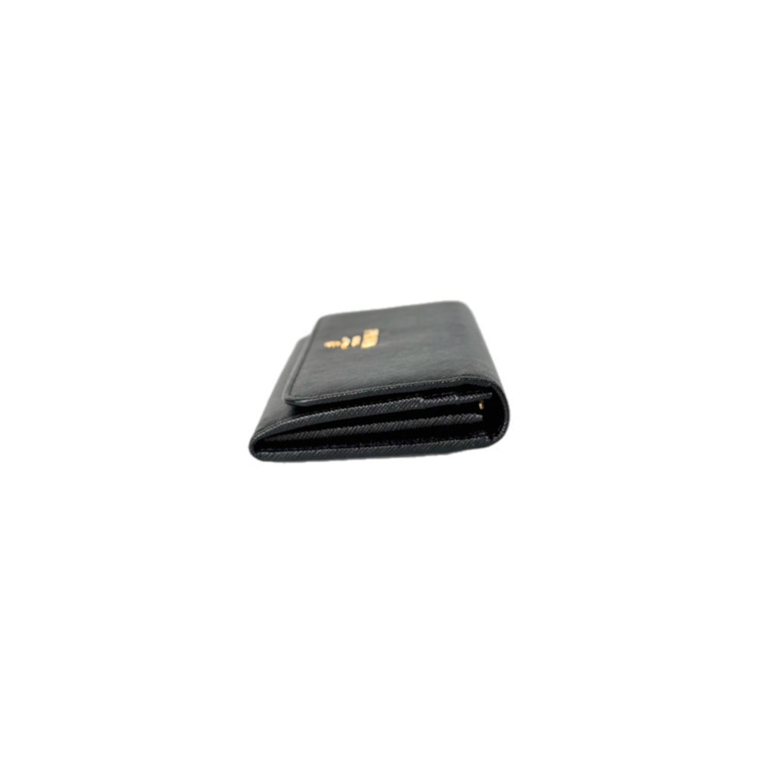 Prada Wallet Black Saffiano