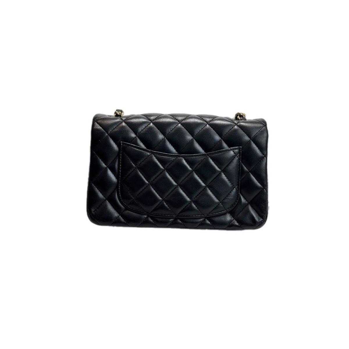 Chanel Mini Classic Flap Lambskin Black Bag