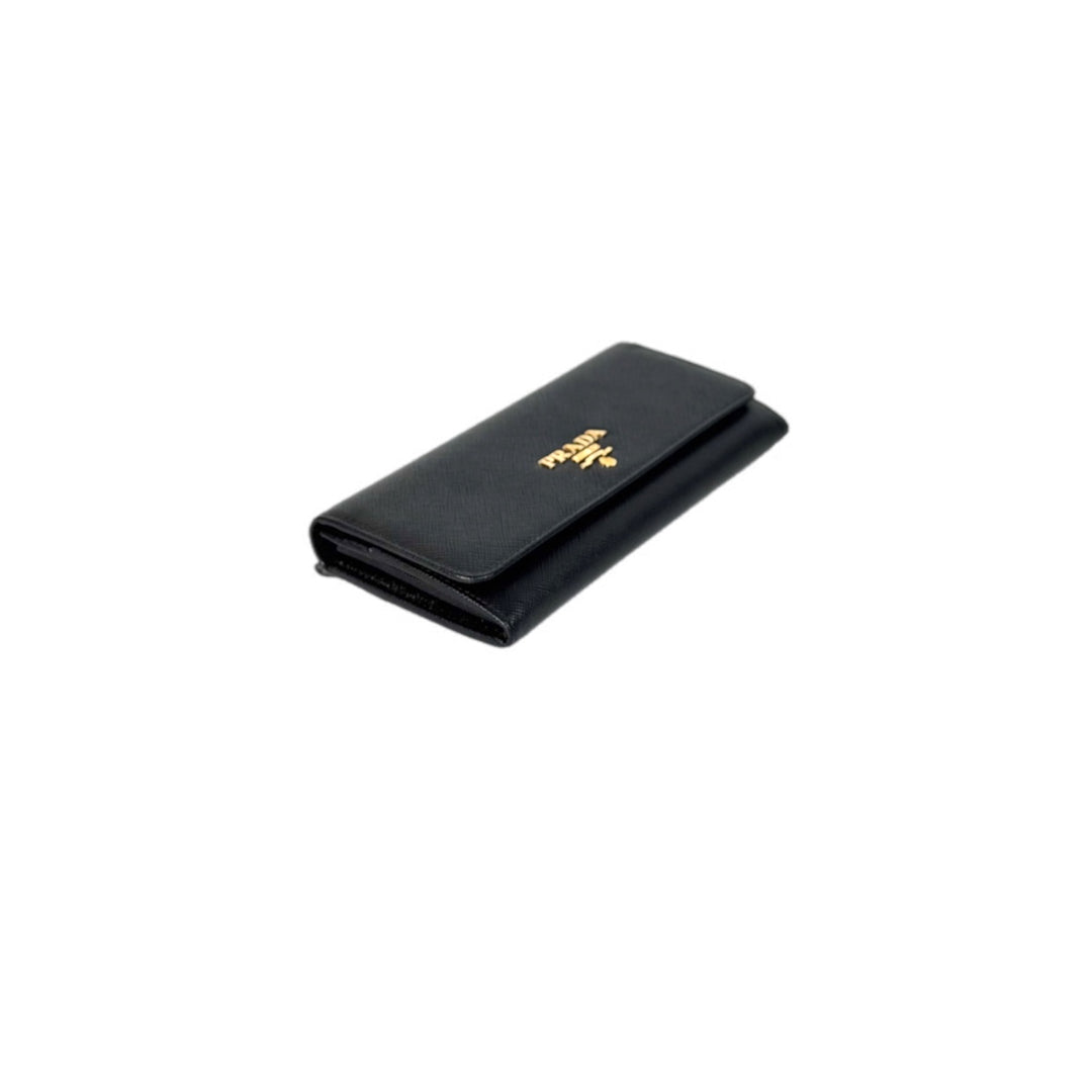 Prada Wallet Black Saffiano
