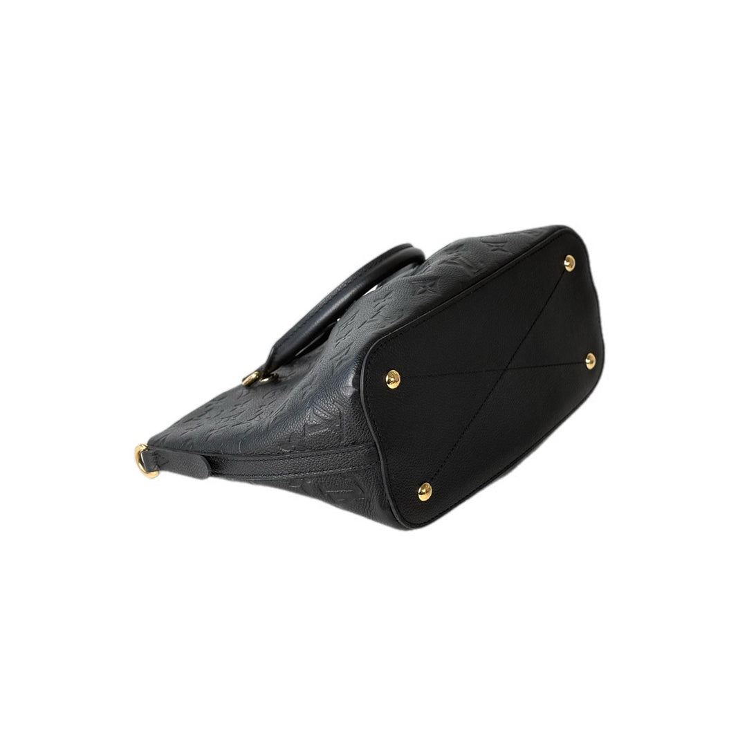 Louis Vuitton Black Leather Mazarine Bags
