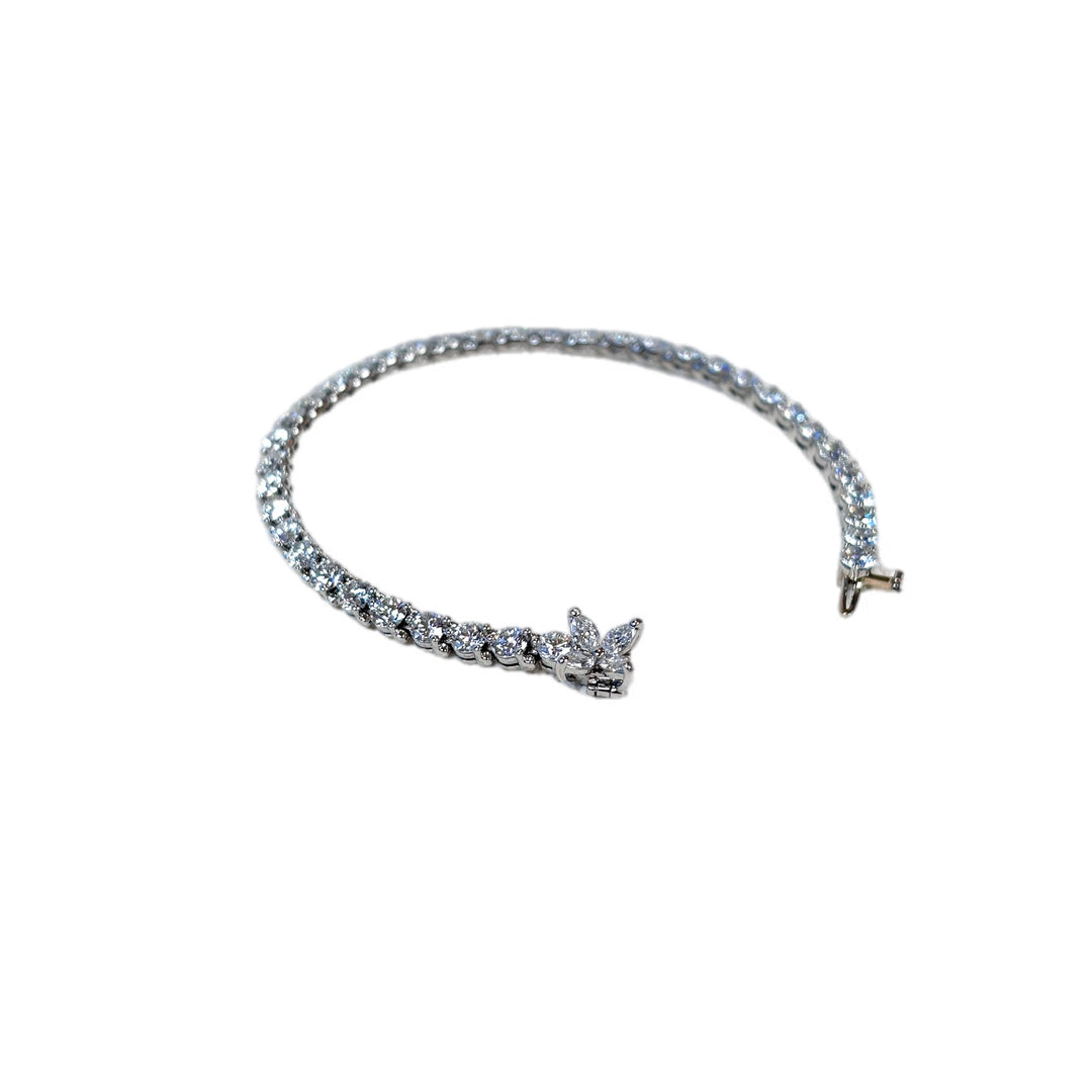 Tiffany Victoria Tennis Bracelet in Platinum with Diamonds - Jiaxyk