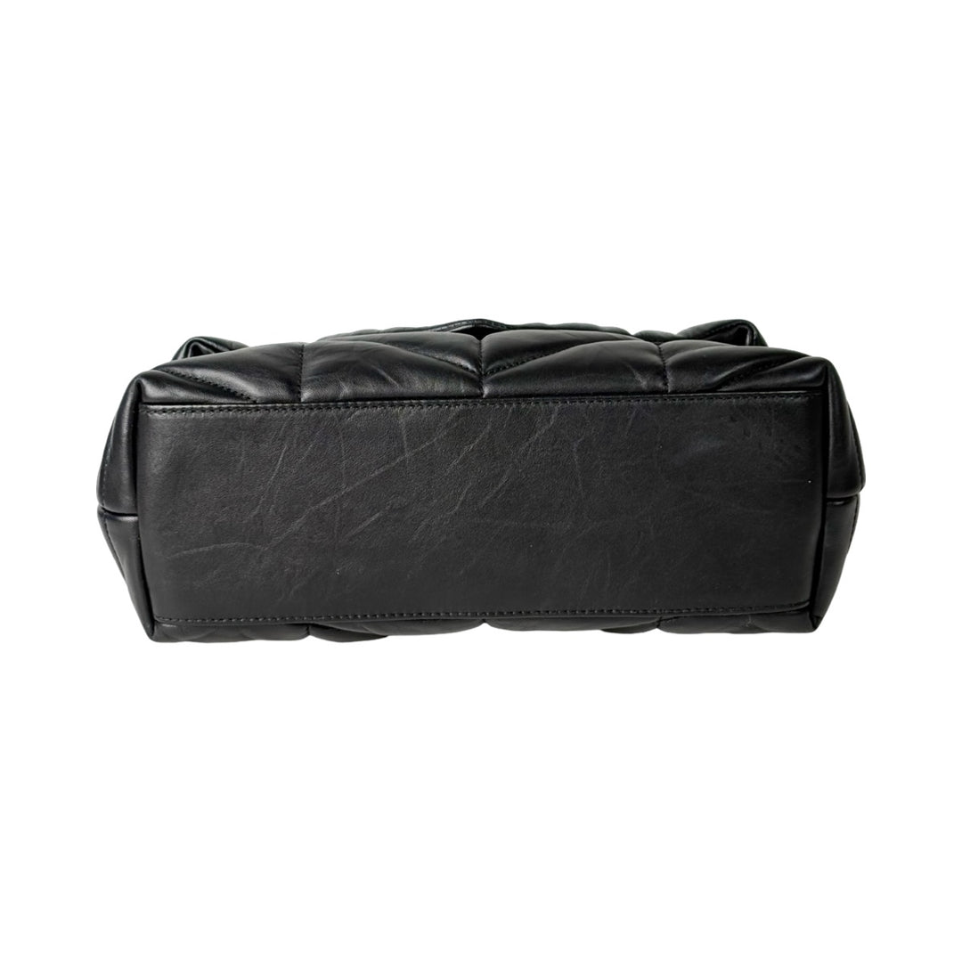 YSL Loulou Puffer Bag Black