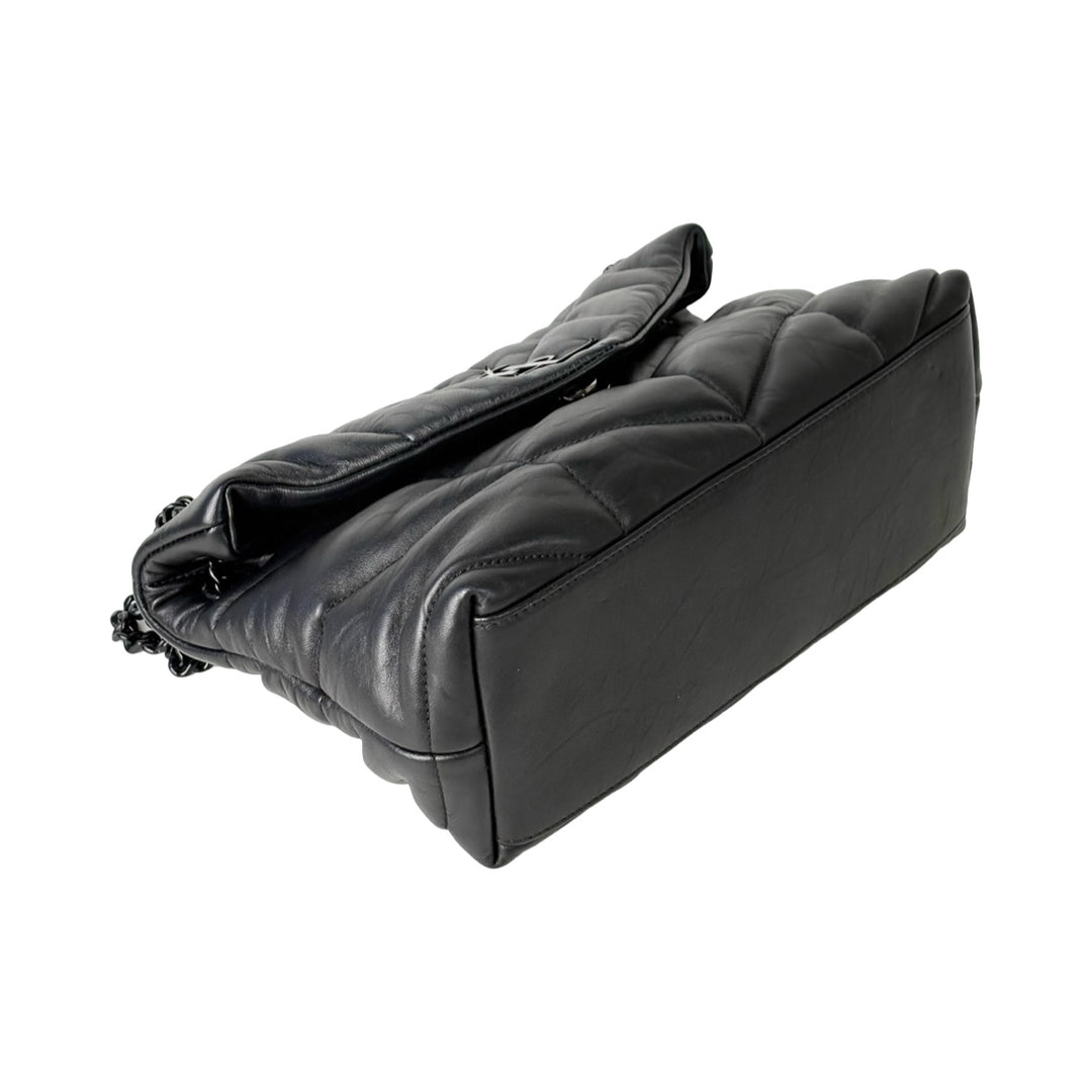 YSL Loulou Puffer Bag Black