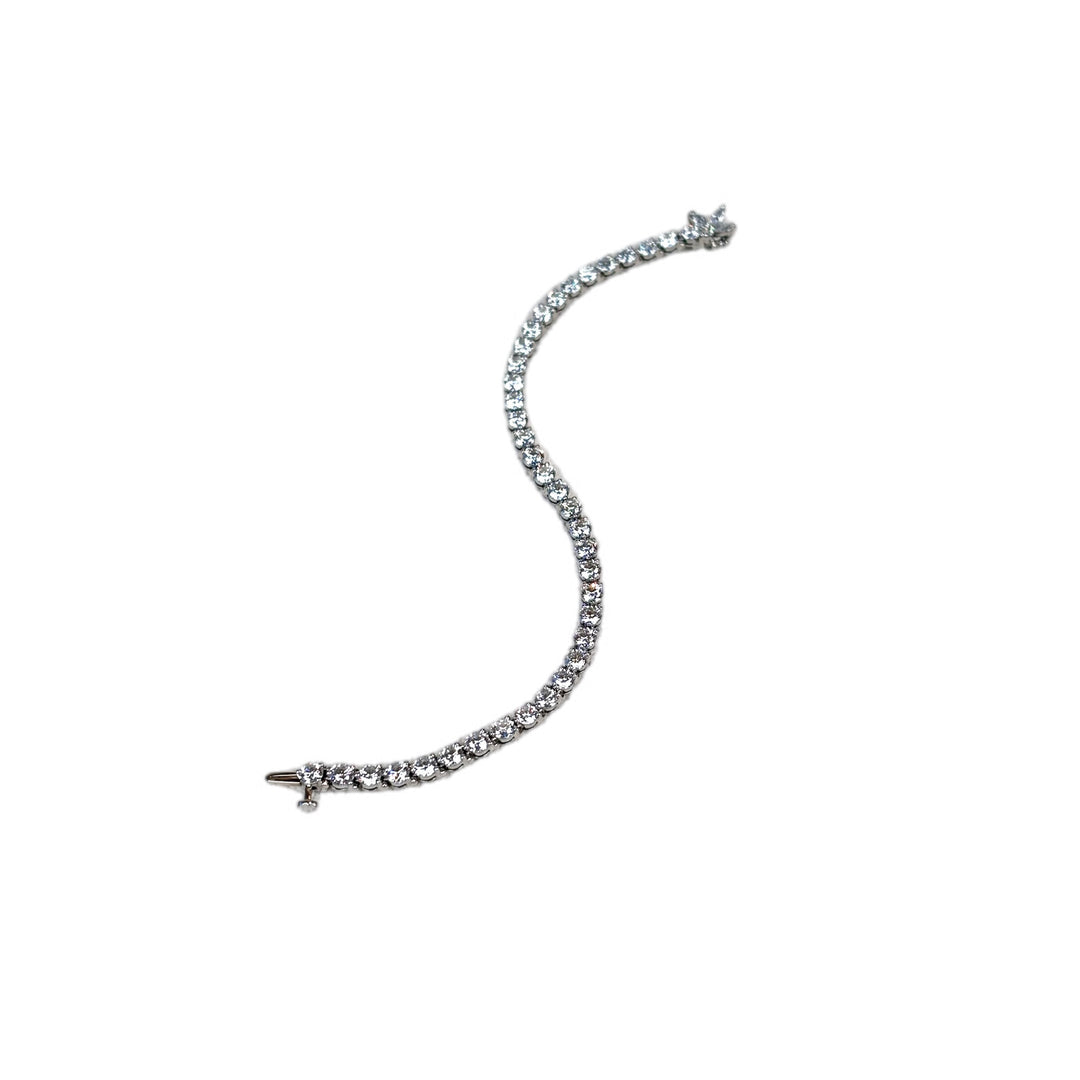 Tiffany Victoria Tennis Bracelet in Platinum with Diamonds - Jiaxyk