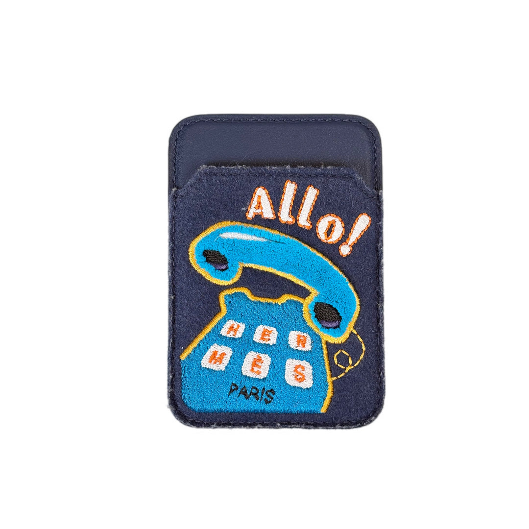 Hermes Back Phone Card Holder Wallet