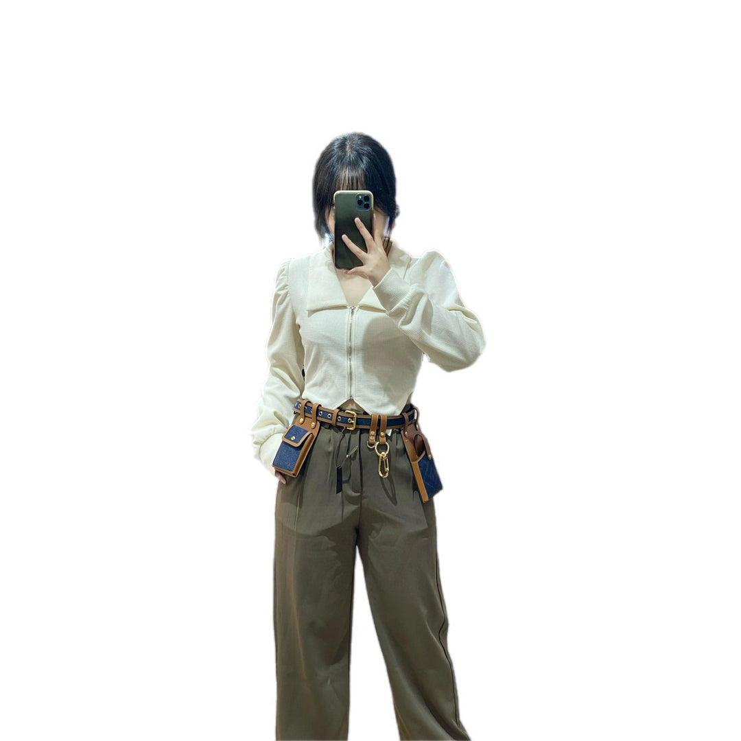 Fendi Demin Belt with Pouch