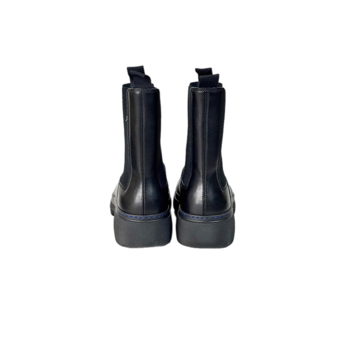 Burberry Black Ankole Boots Shoes #38