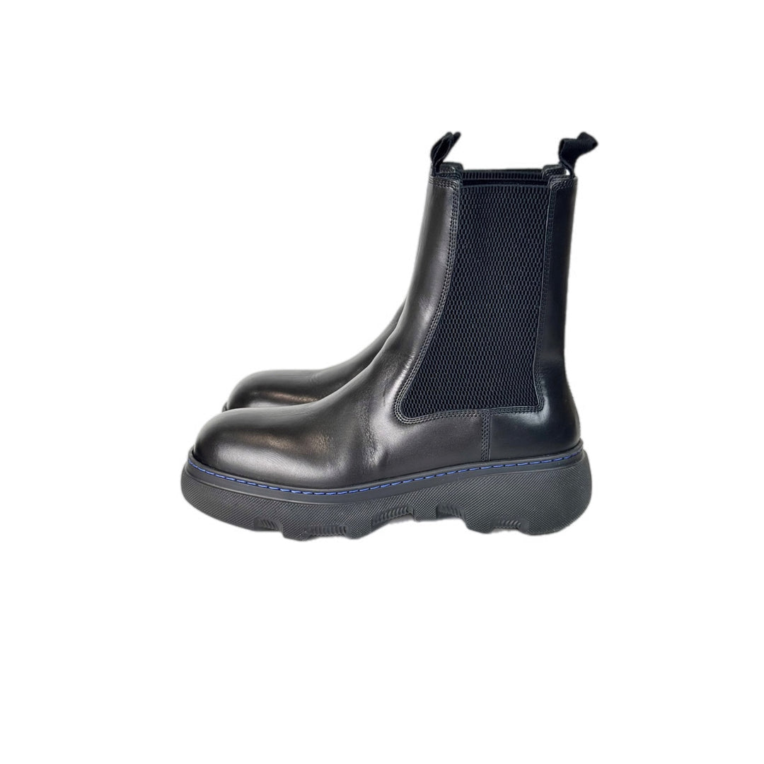 Burberry Black Ankole Boots Shoes #38