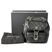 Chanel Mini Backpack Duma Bag Black