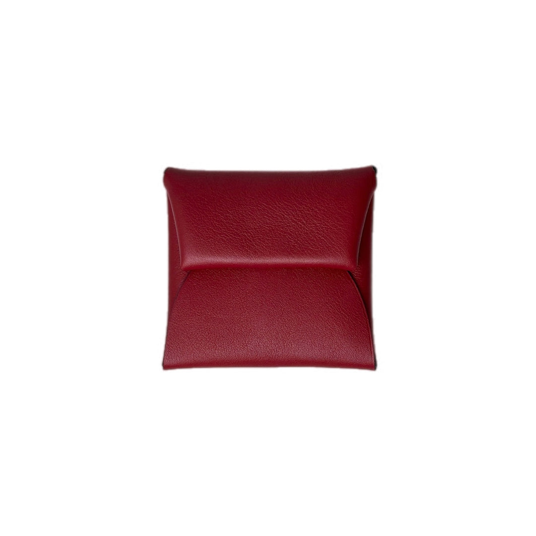 Hermes Red Bastia Coin Purse
