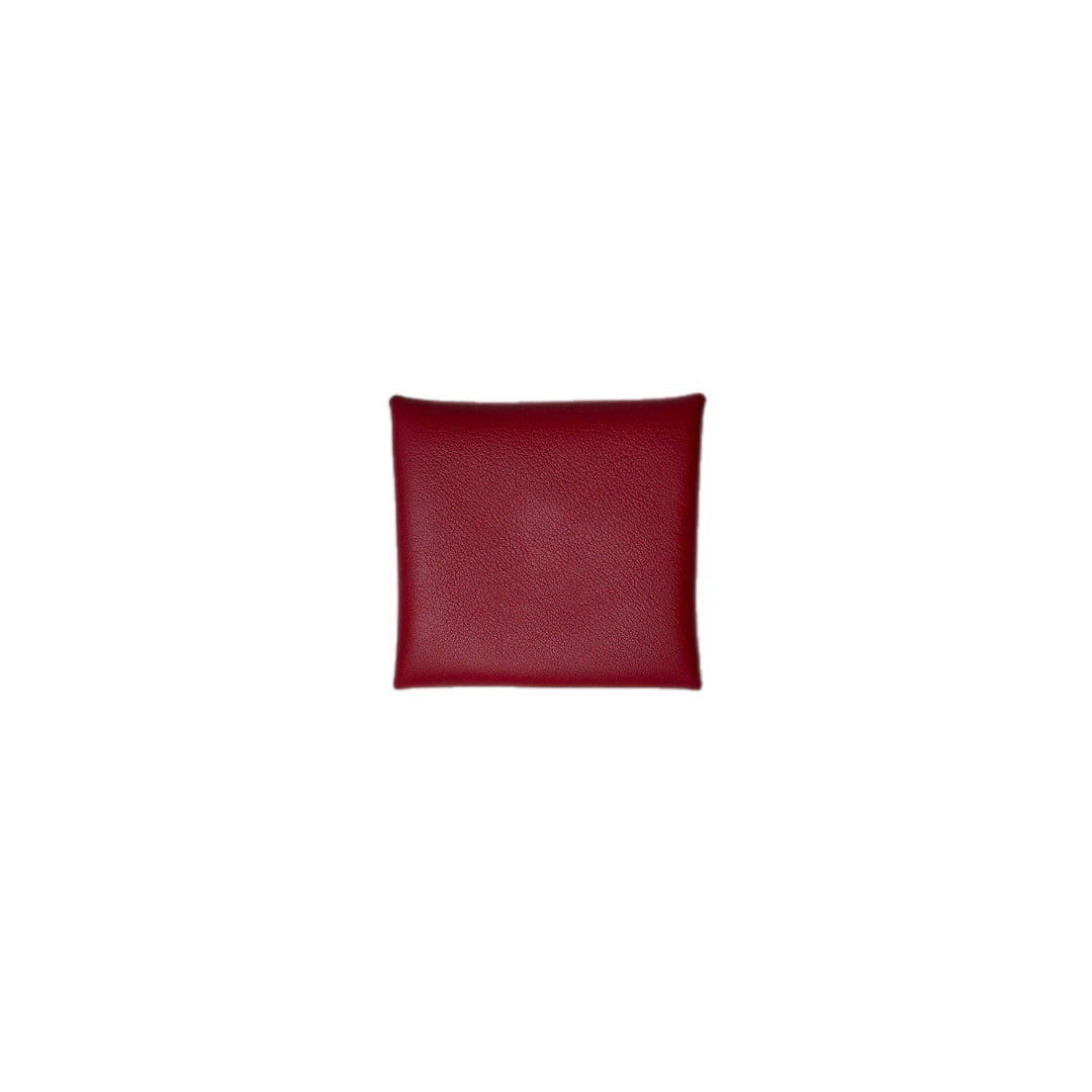 Hermes Red Bastia Coin Purse