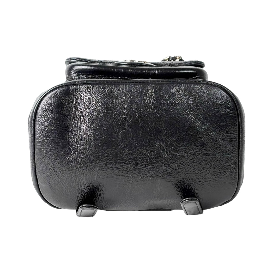Chanel Mini Backpack Duma Bag Black