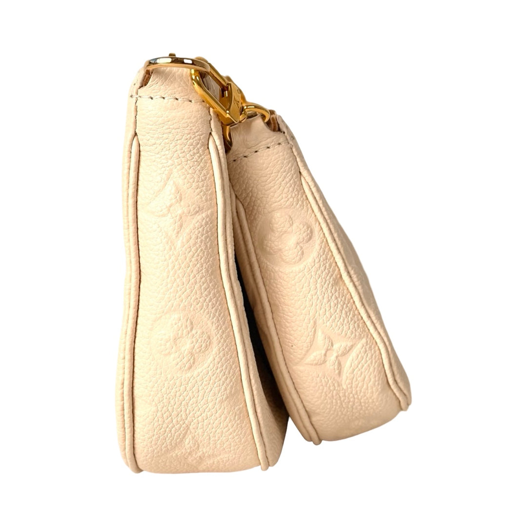 Louis Vuitton Pochette Multi Cream Calfskin