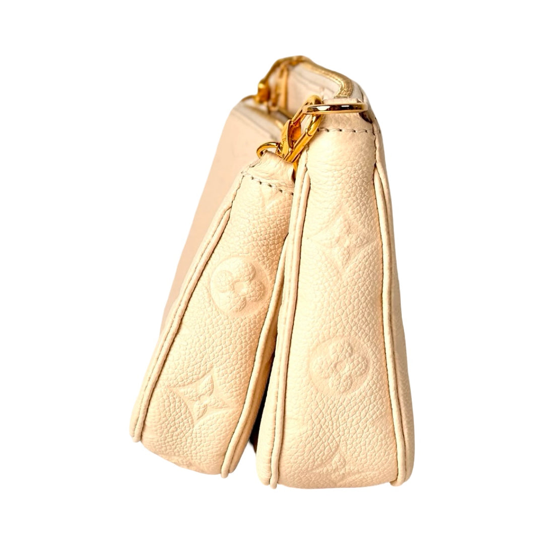Louis Vuitton Pochette Multi Cream Calfskin