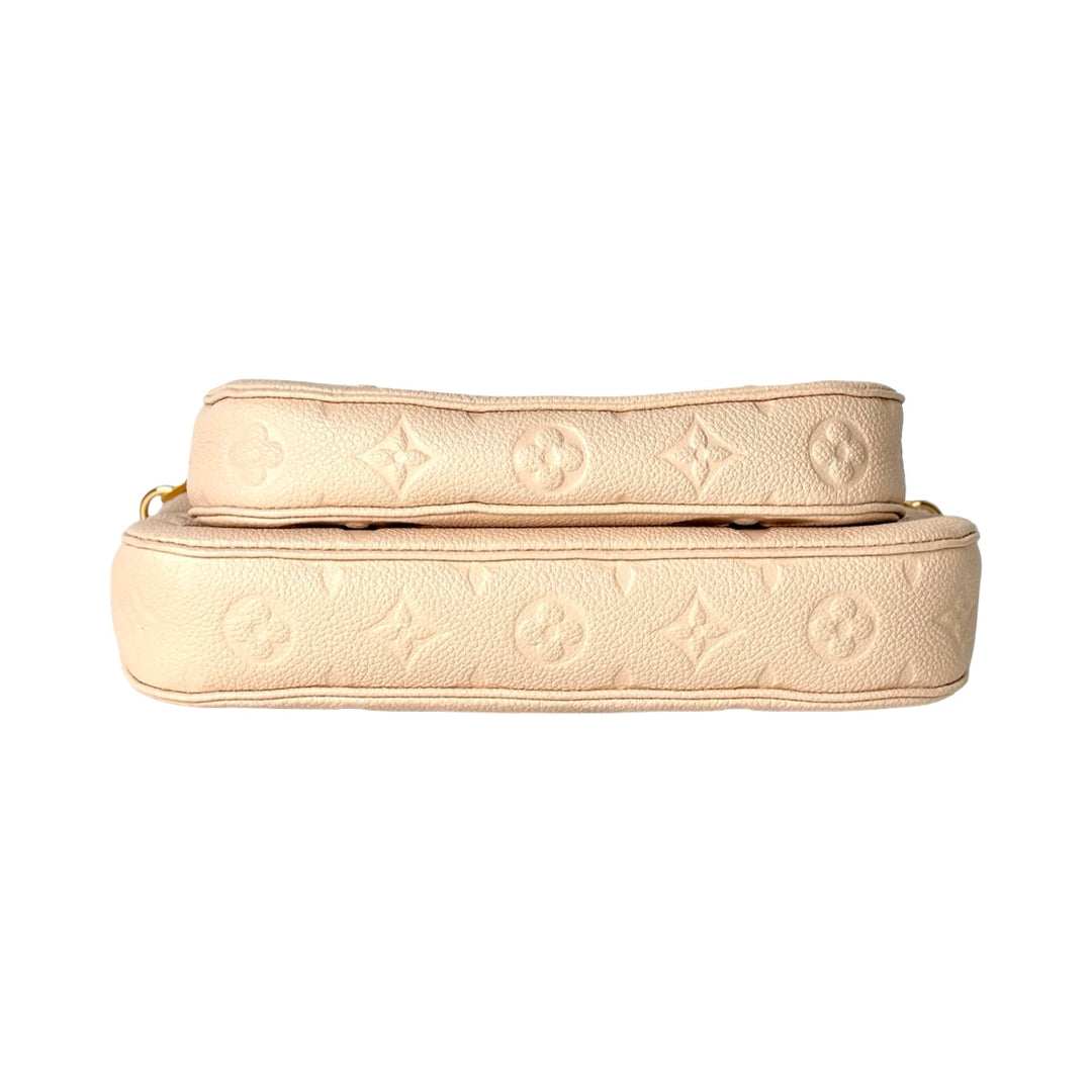 Louis Vuitton Pochette Multi Cream Calfskin